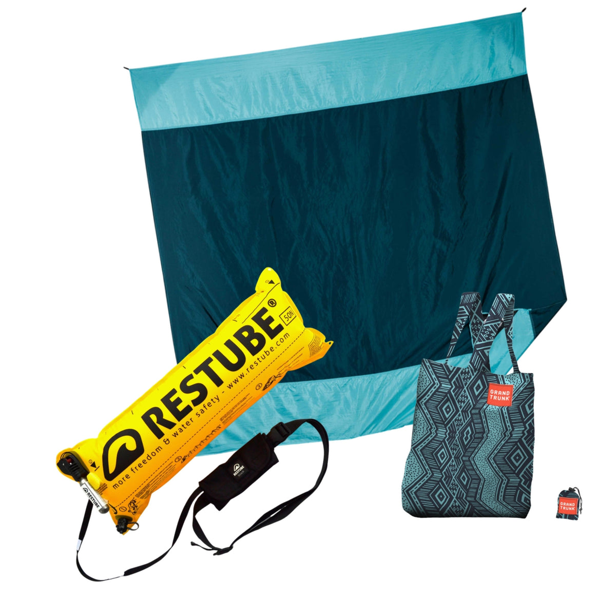 Beach Day Bundle - Blue Lagoon / Jet Black / Bluu Nile