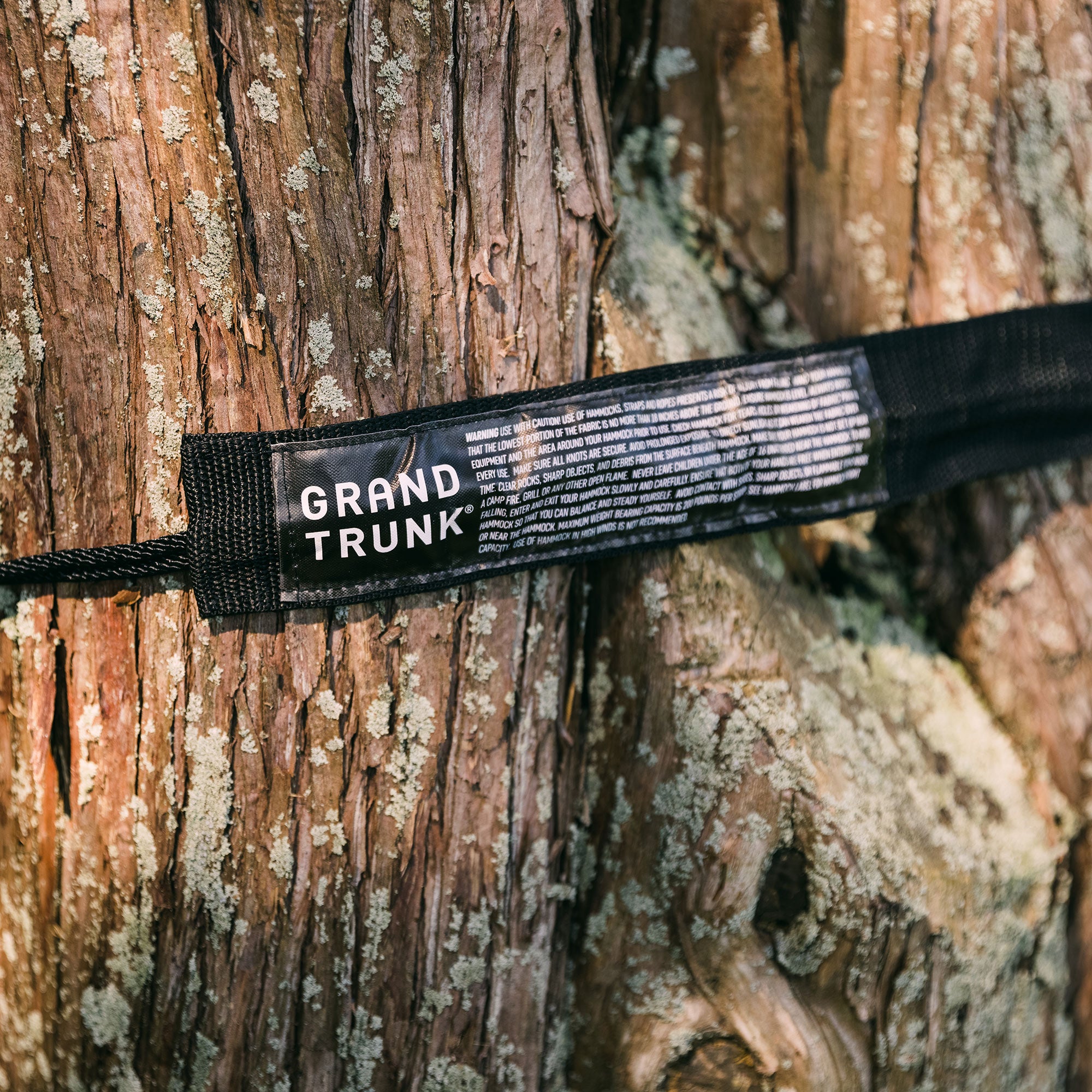 paracord string Grand Trunk® webbing strap tree protector trunk wrap around