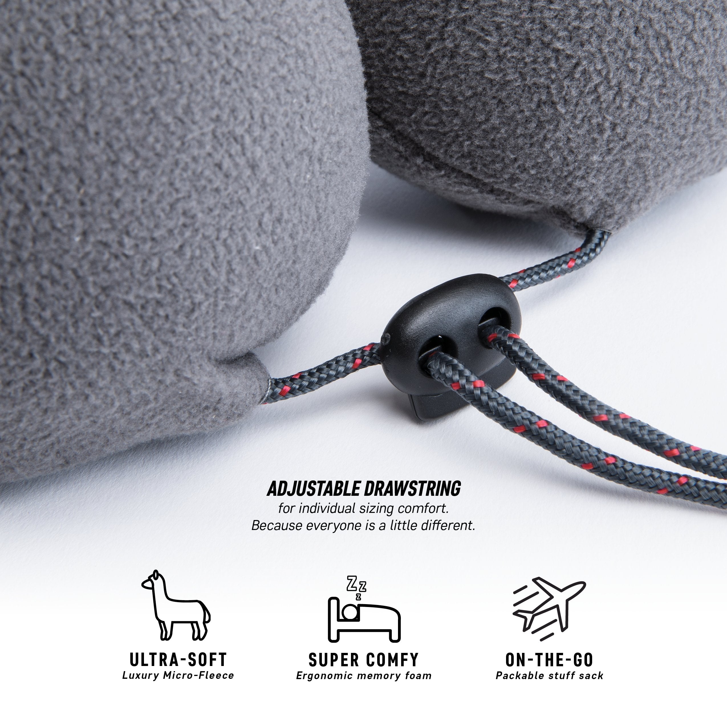 Hooded Travel Neck Pillow - Peacock Green