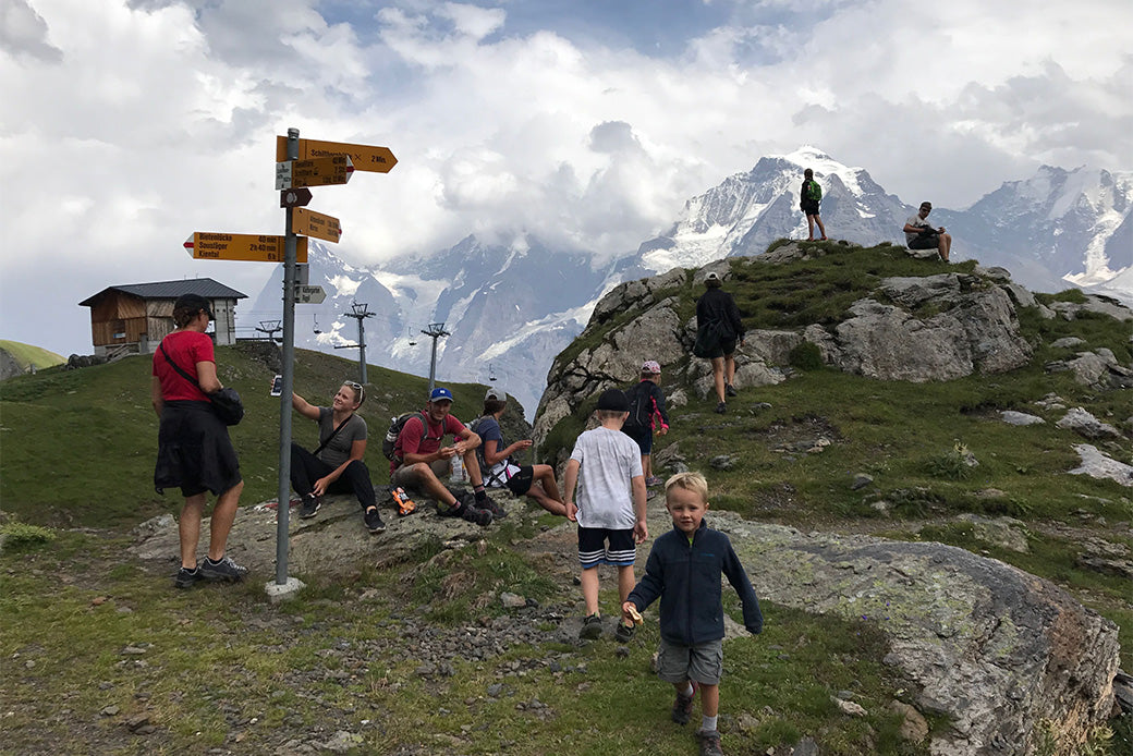 Family adventures to the Matterhorn area in Switzerland