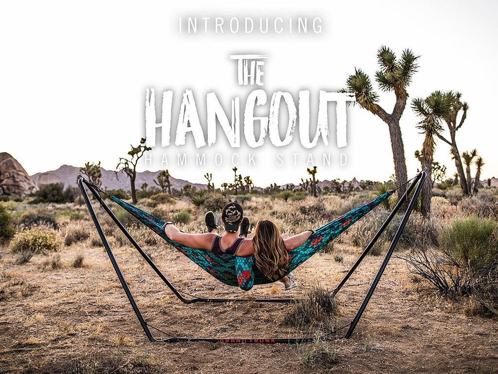 Hammock Without Trees Using a Hammock Stand