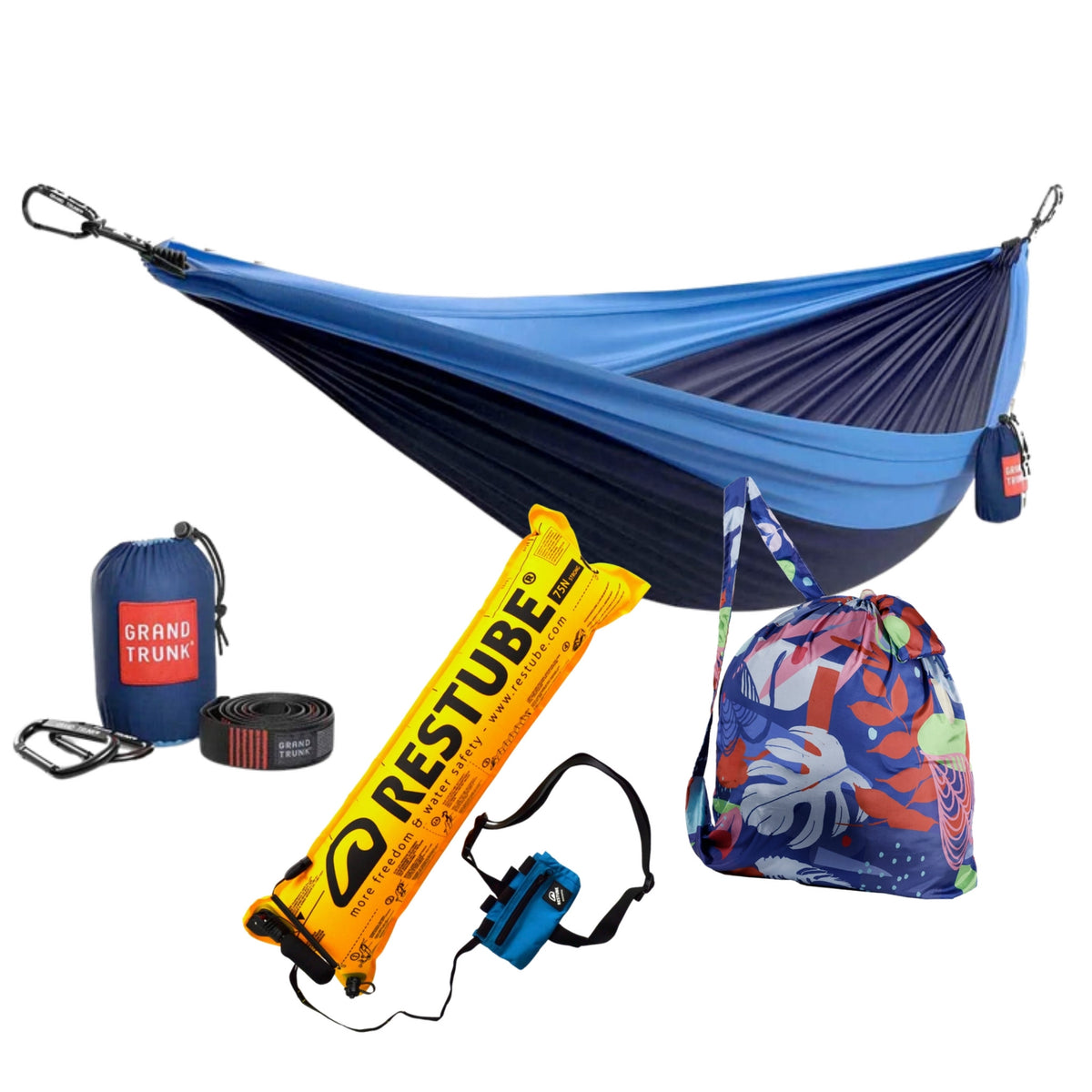 Paddle Camp Bundle - Navy/Light Blue / Azure Blue / Dark Tropic