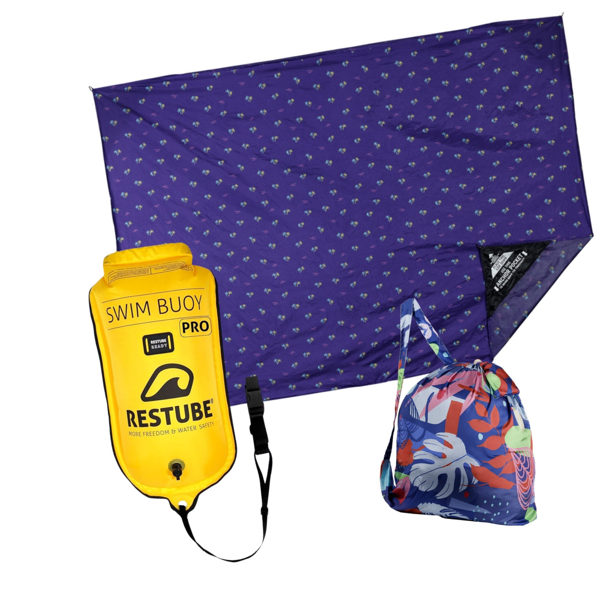 Swim & Lounge Bundle - Summer / Dark Tropic