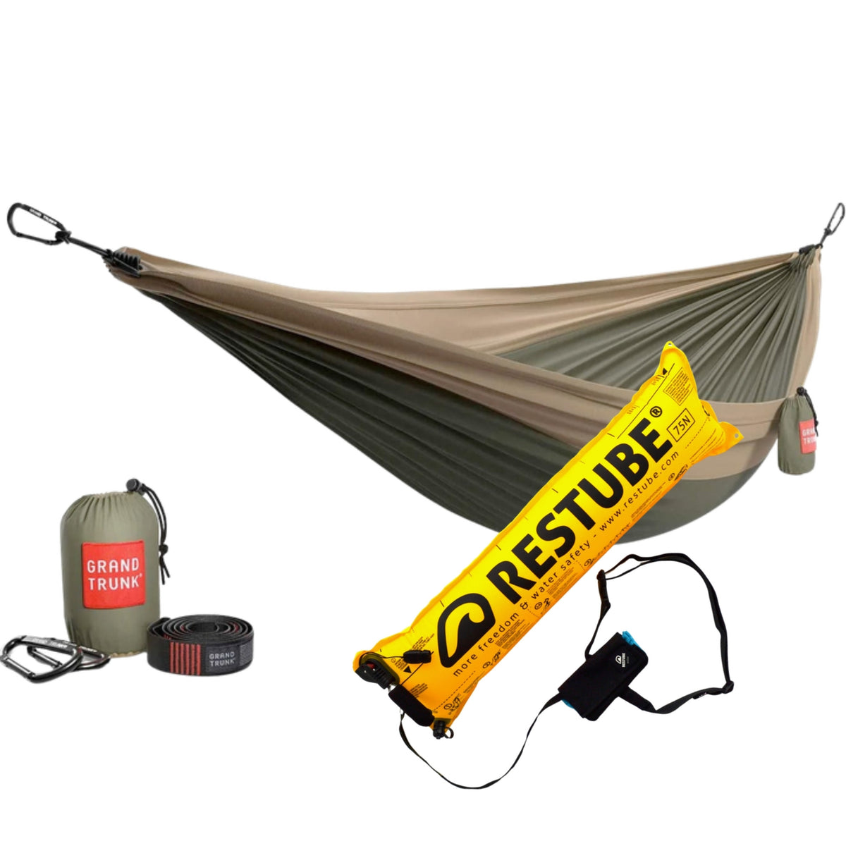 Lake Hang Bundle - Olive Green/Khaki / Black Icemint