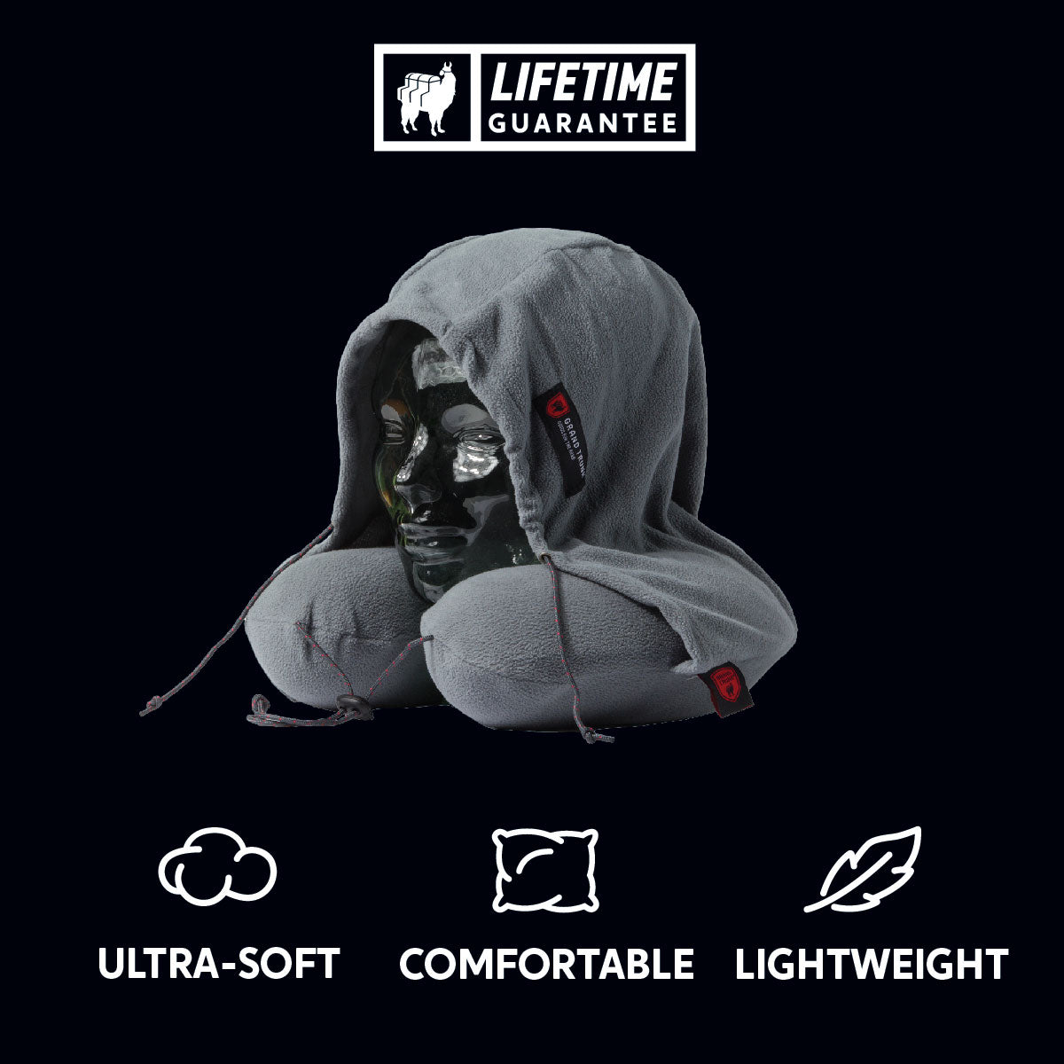 Grand Trunk Hooded Travel Pillow GrandTrunk