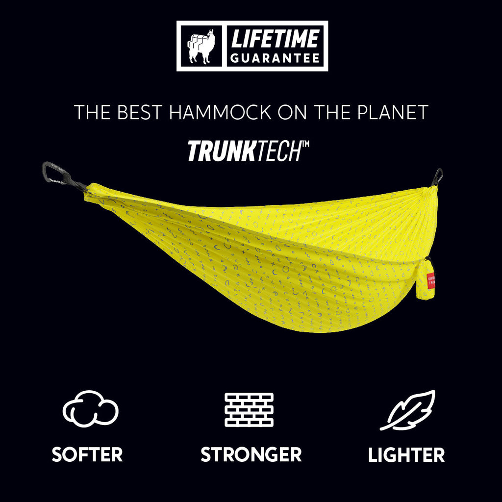 TrunkTech™ Hammock—Lighter, Softer, Stronger. The Best Hammock on the Planet. waxing waning moon and lunar eclipse print