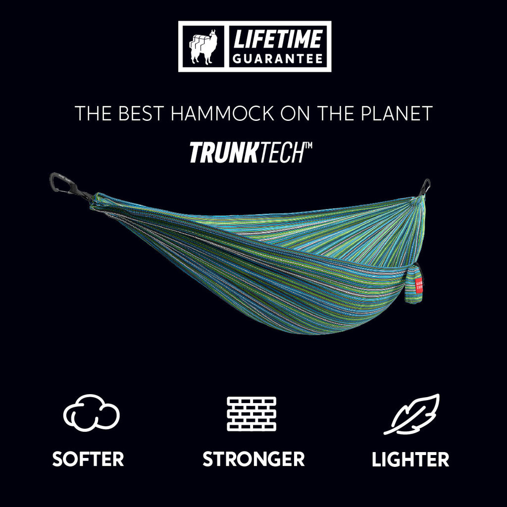 TrunkTech™ Hammock—Lighter, Softer, Stronger. The Best Hammock on the Planet. serape print