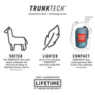 softer lighter more compact, trunktech™ is the best hammock on the planet