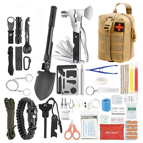 outdoor and survival gear Adventure Ready Survival & First Aid Kit – GrandTrunk