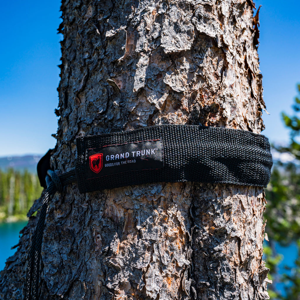 tree sling tree protector sleeve loop around tree trunk