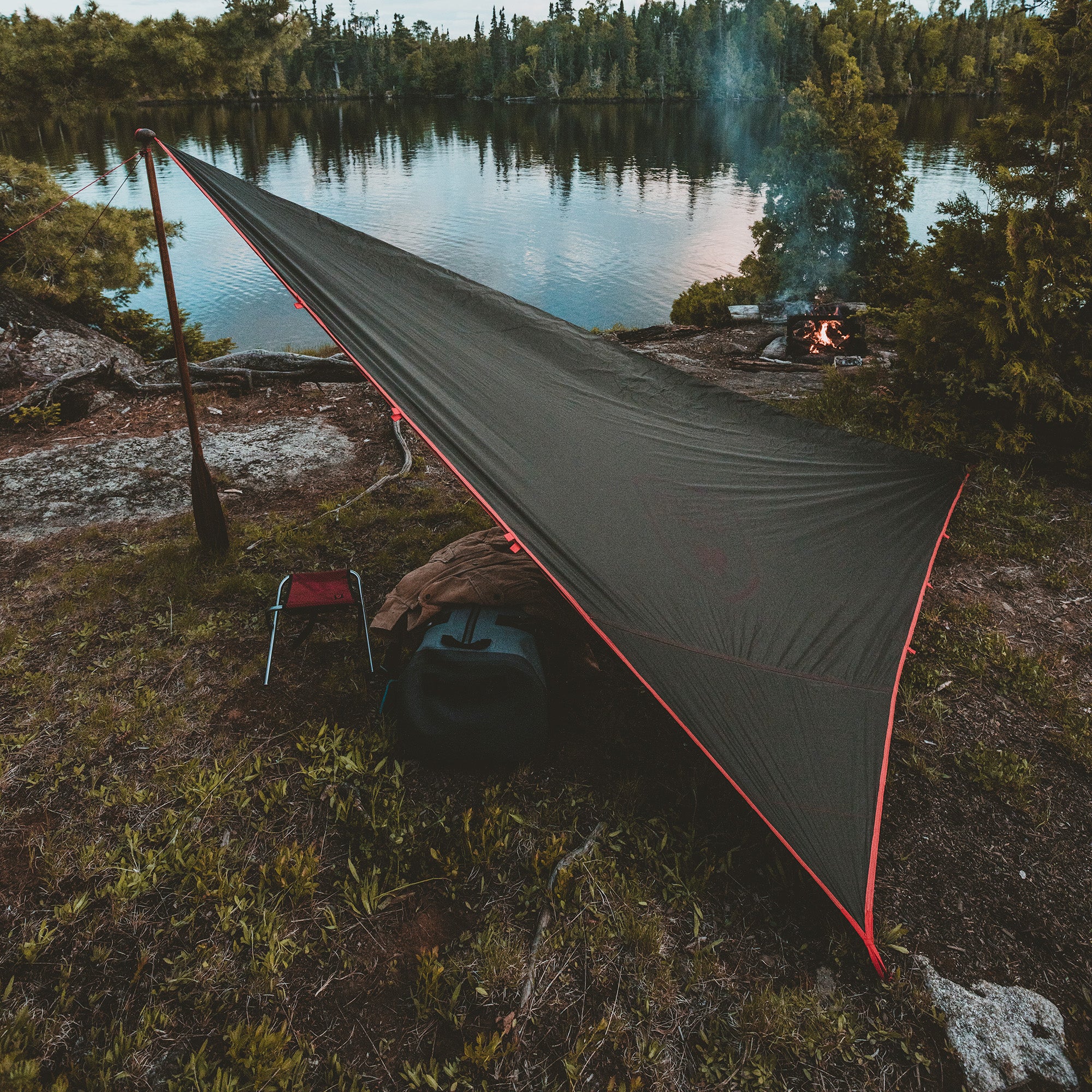Abrigo Rainfly Spacious Rain Shelter for Your Hammock GrandTrunk