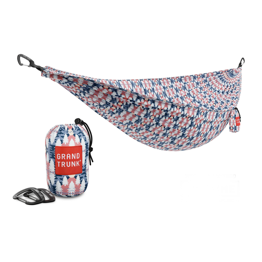 Grand Trunk Single Hammock: Nano 7 Premium Ultra Light made with Ripstop  Nylon for Camping and Travel includes Carabiners