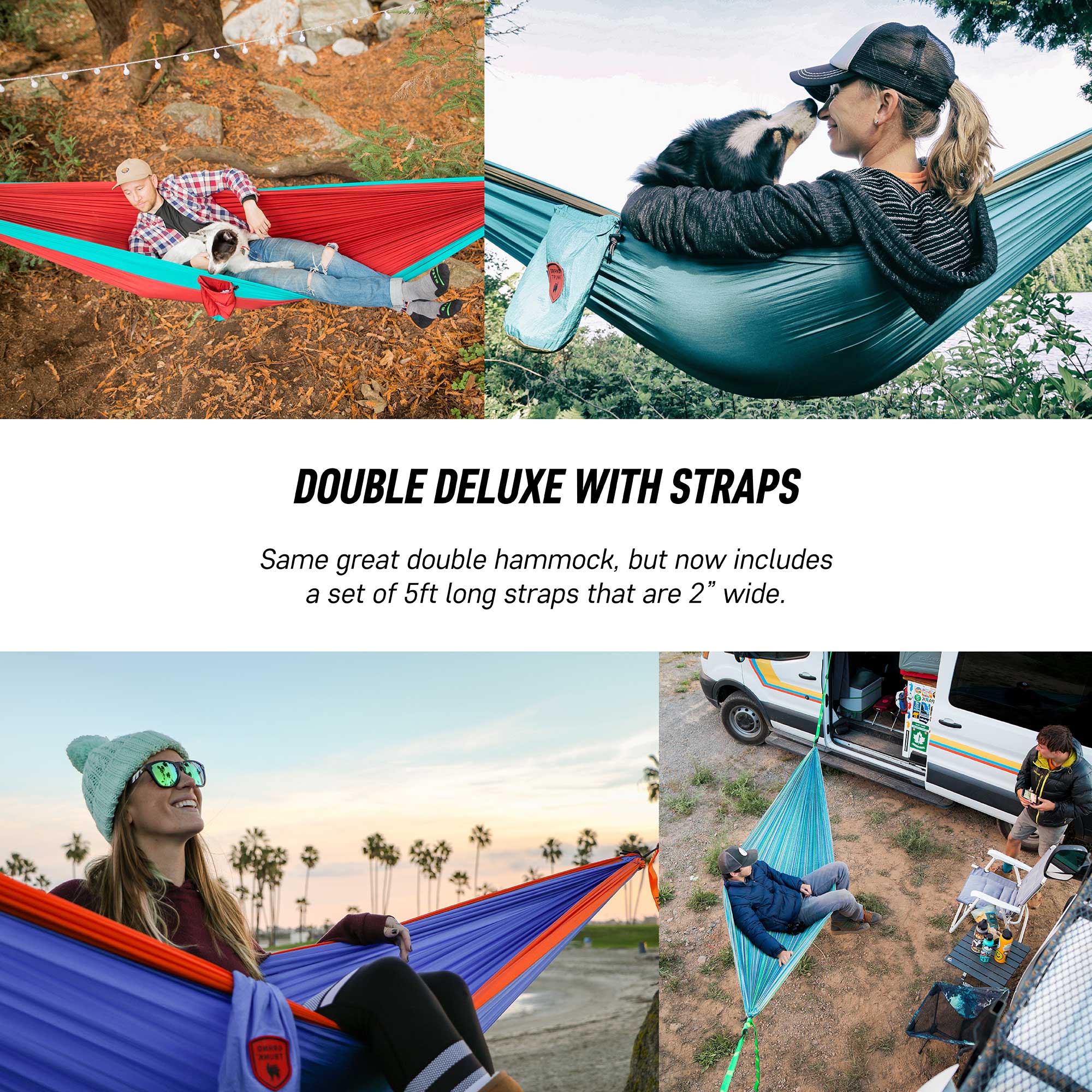 Nylon double on sale hammock